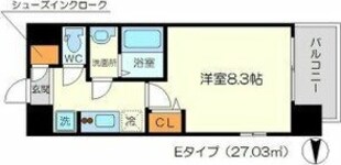 東淀川駅 徒歩2分 8階の物件間取画像